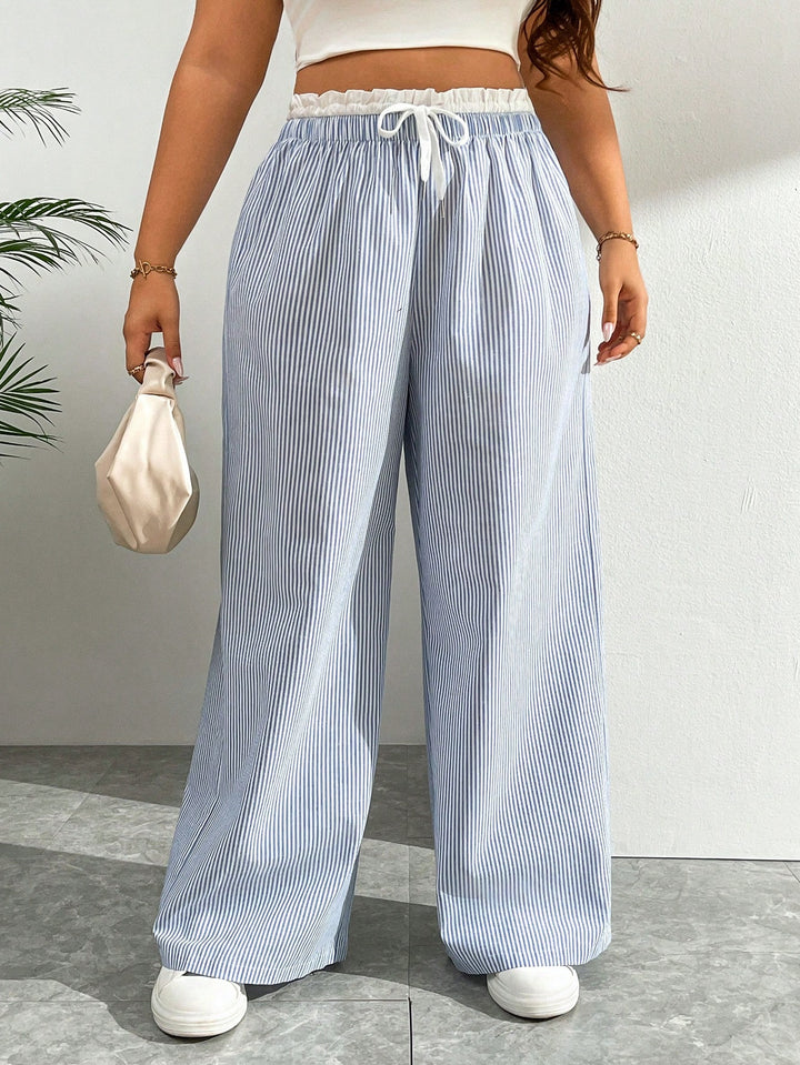 Pantaloni SHEIN, albastru