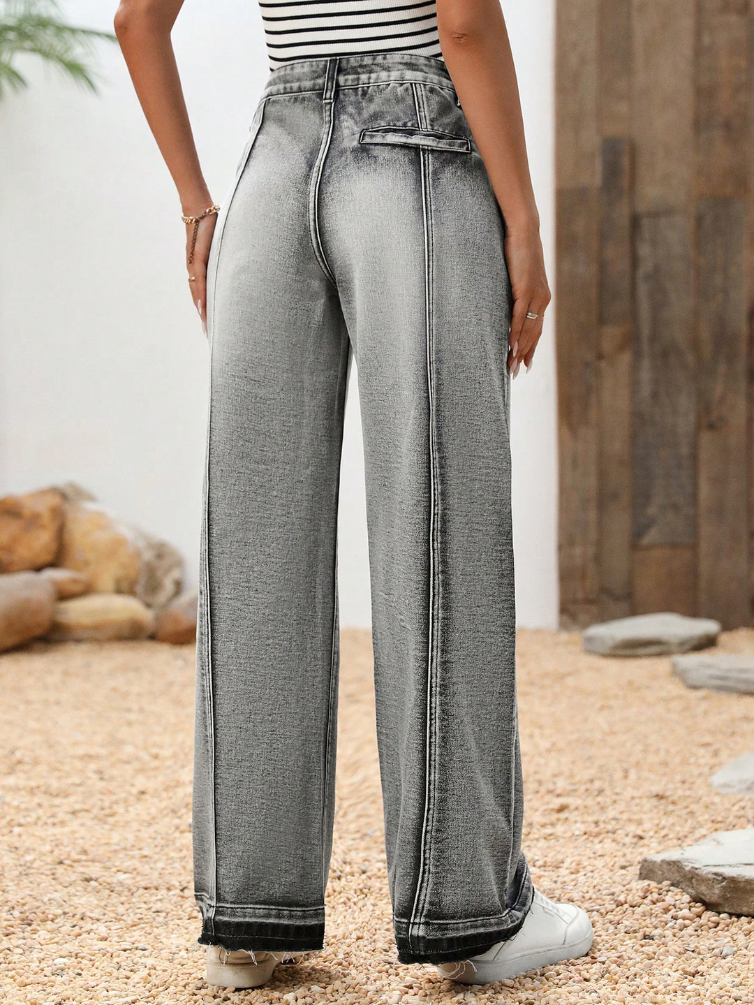 Jeans SHEIN, gri