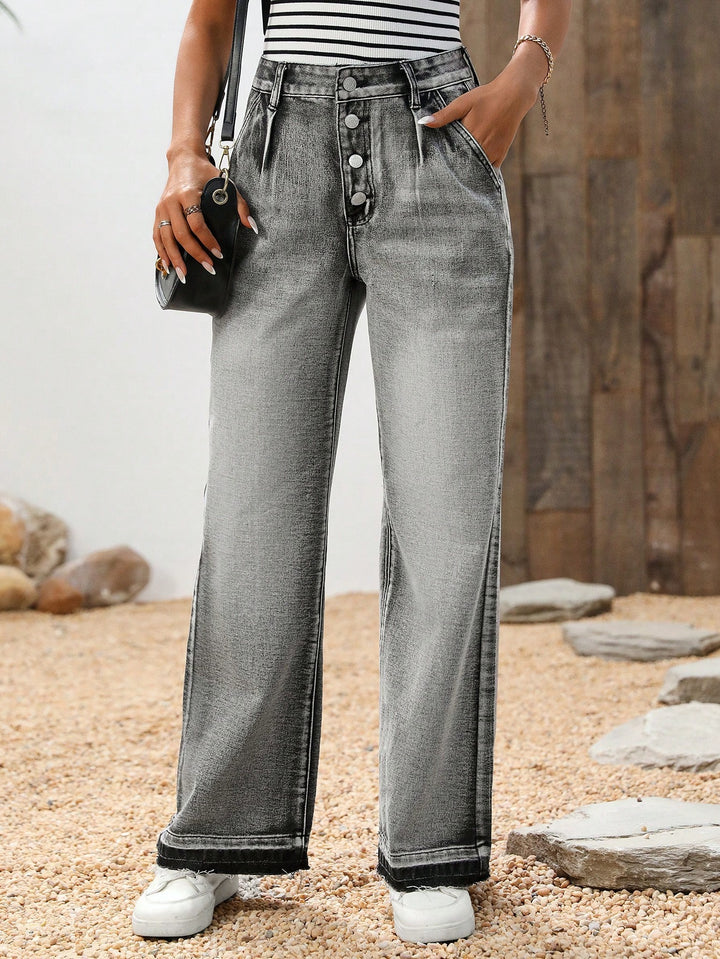 Jeans SHEIN, gri