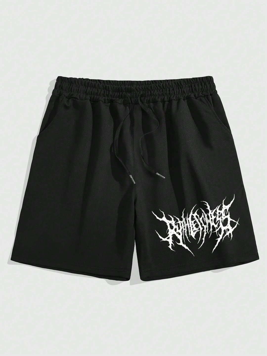 Pantaloni scurți SHEIN, negru