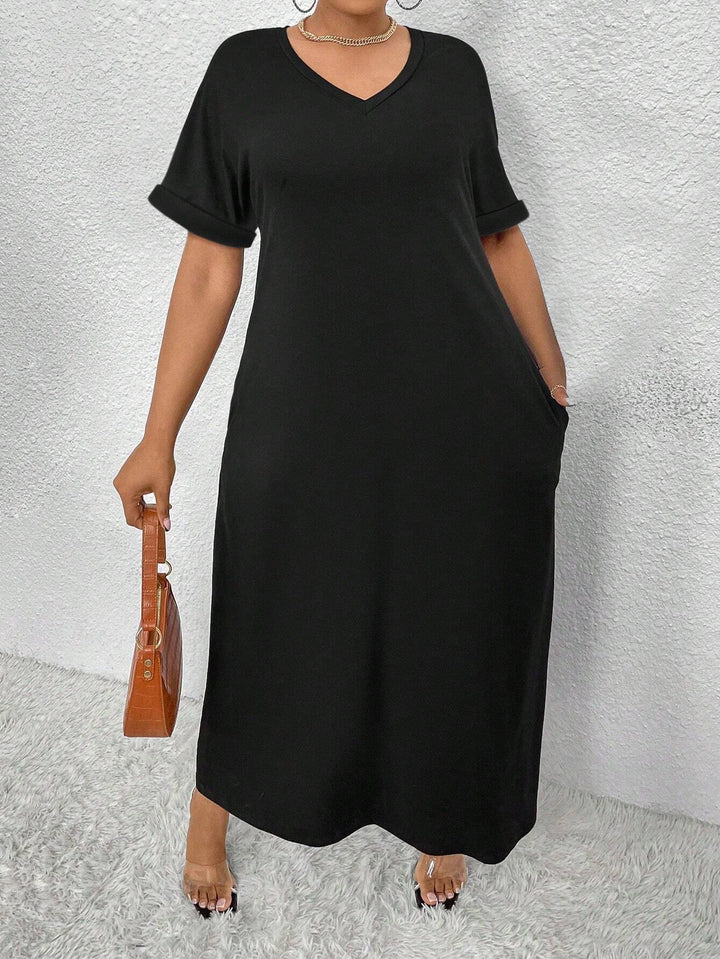 Rochie maxi SHEIN, negru