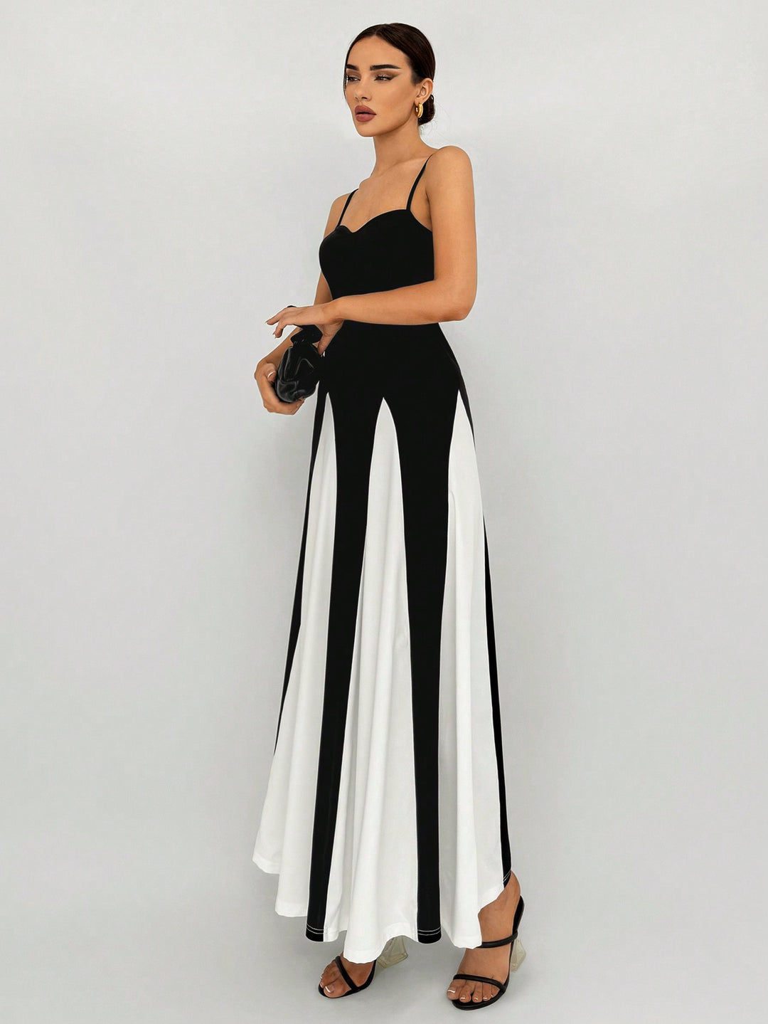Rochie maxi SHEIN, negru