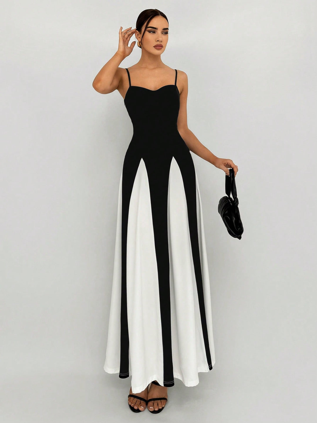 Rochie maxi SHEIN, negru