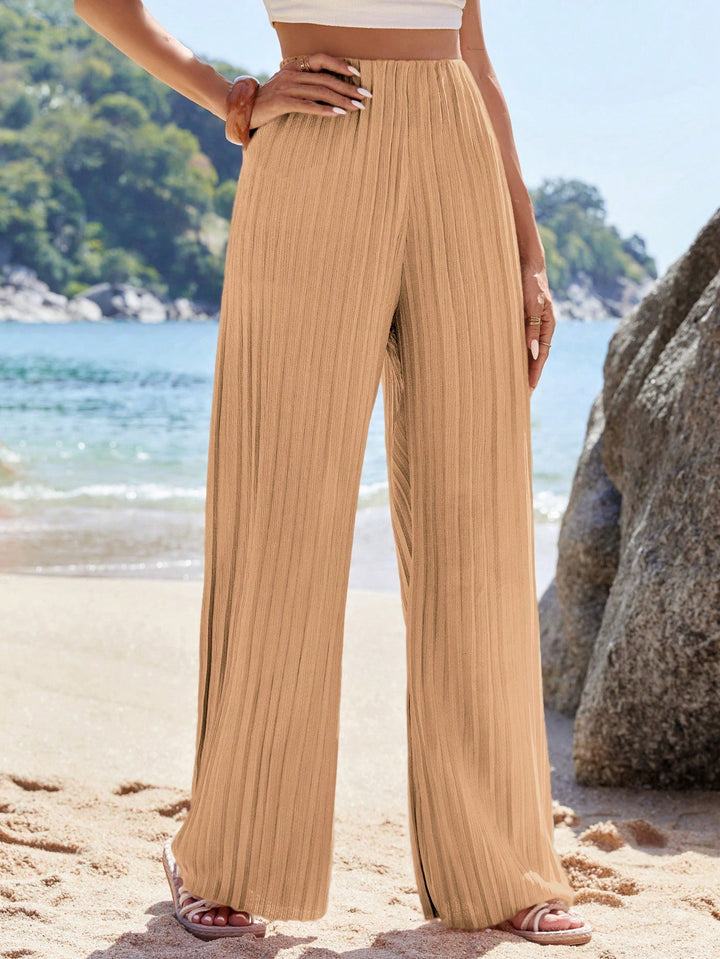 Pantaloni SHEIN, maro