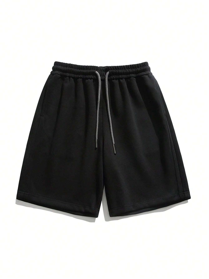 Pantaloni scurți SHEIN, negru