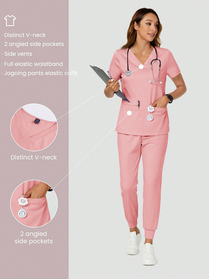Compleu medical SHEIN, roz