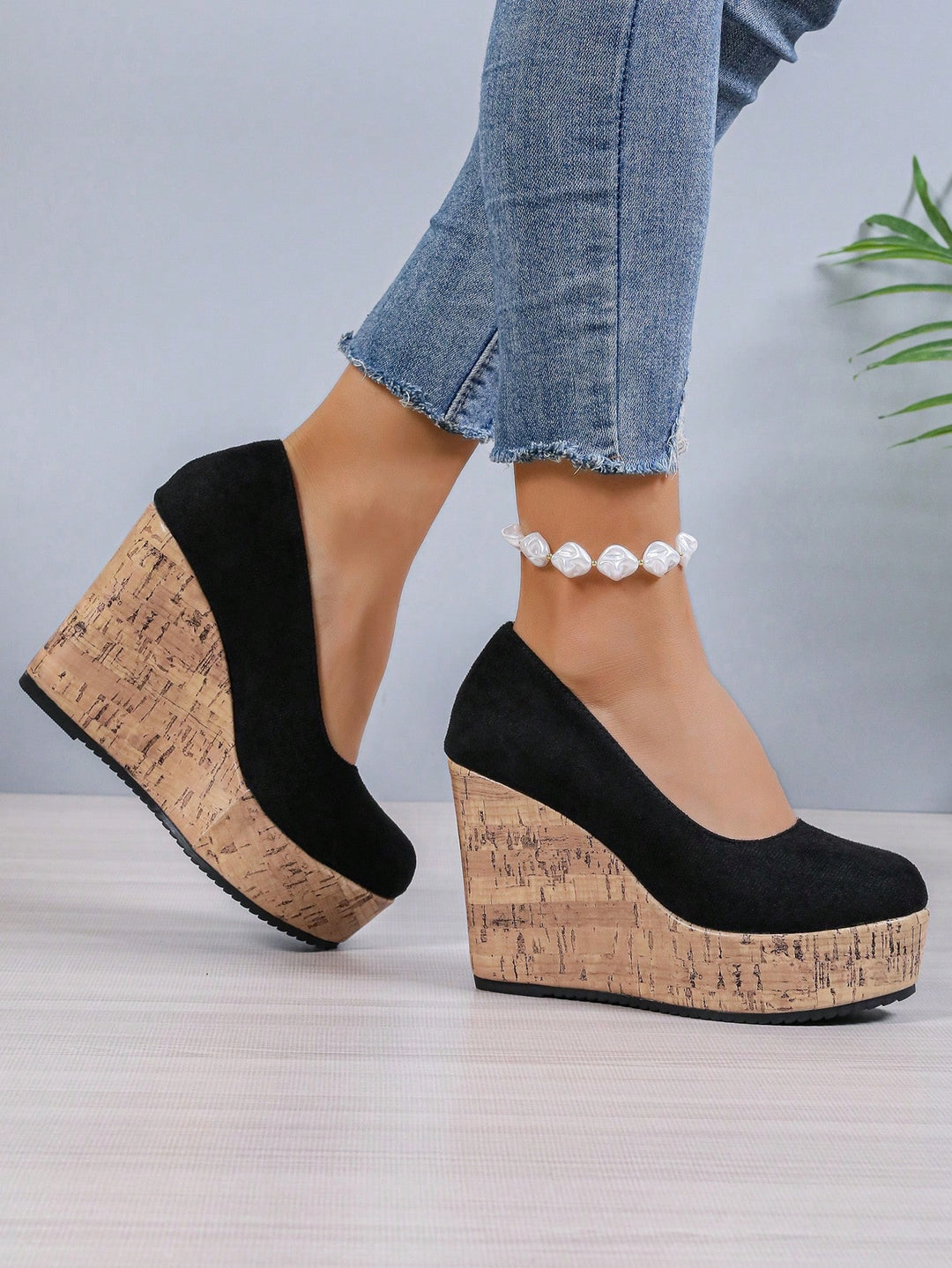 Sandale SHEIN, negru