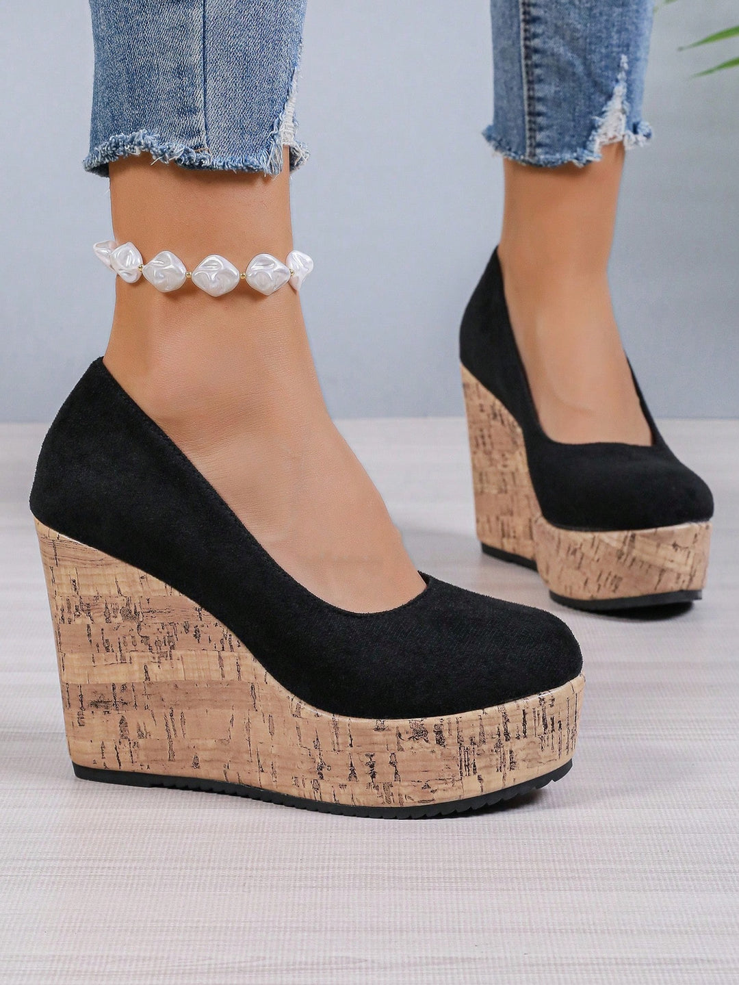 Sandale SHEIN, negru