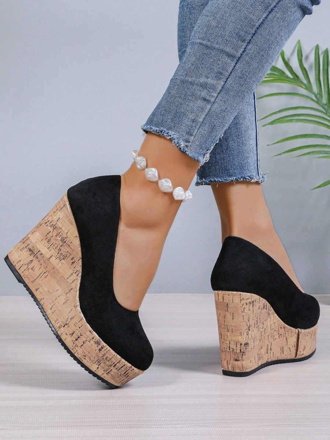 Sandale SHEIN, negru