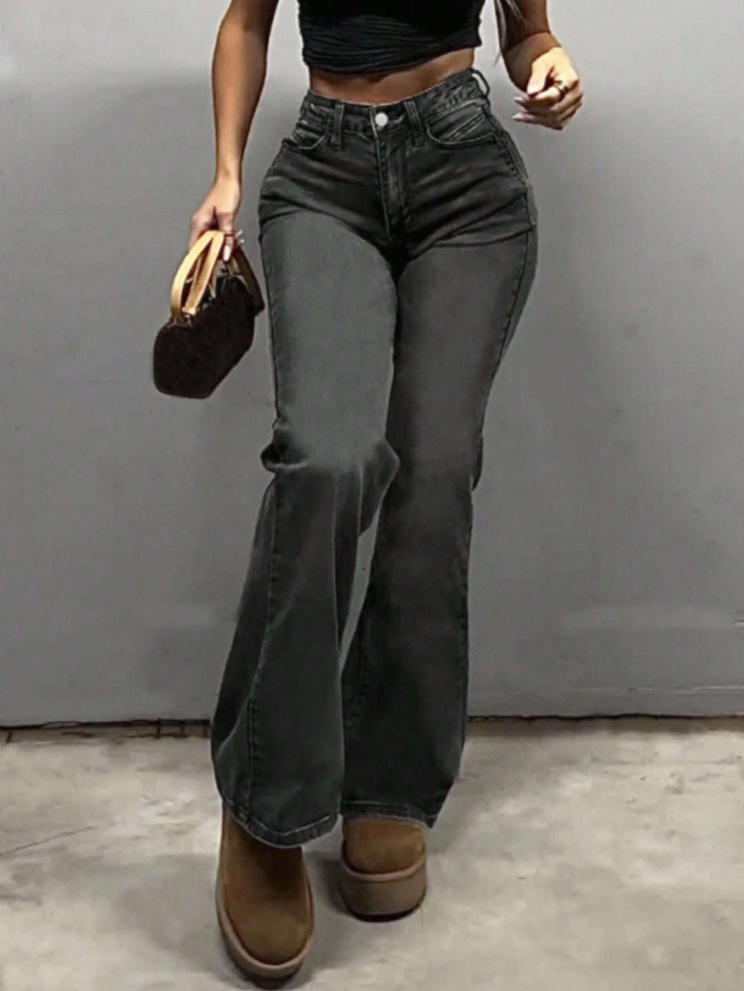 Jeans SHEIN, negru