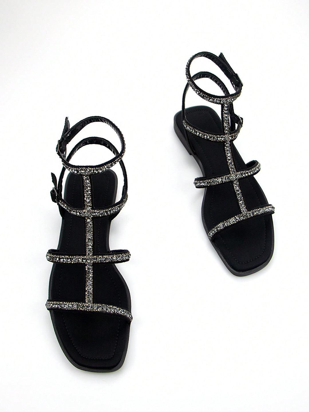 Sandale SHEIN, negru