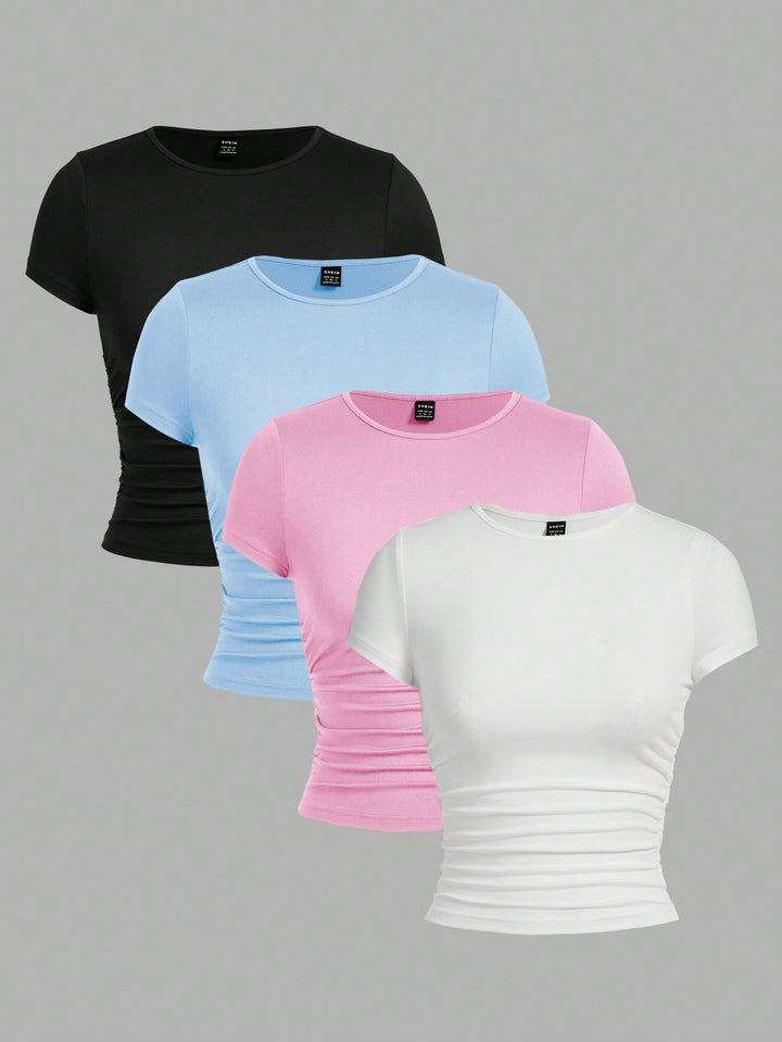 Set tricouri SHEIN, mix culori