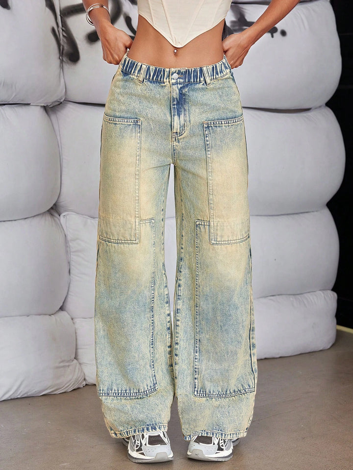 Jeans SHEIN, mix culori