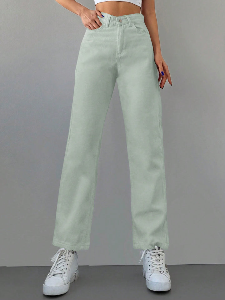 Jeans SHEIN, turcoaz