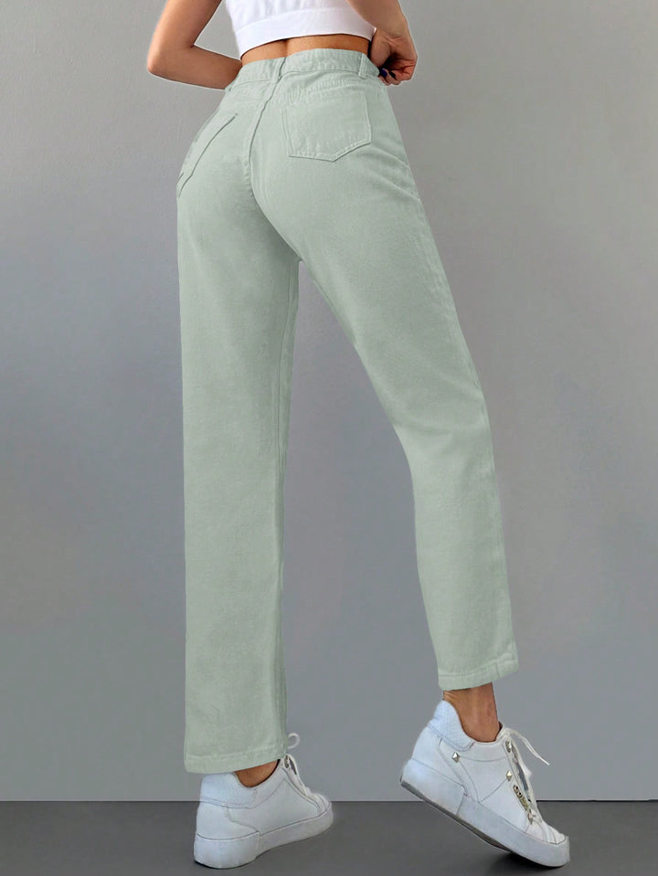 Jeans SHEIN, turcoaz