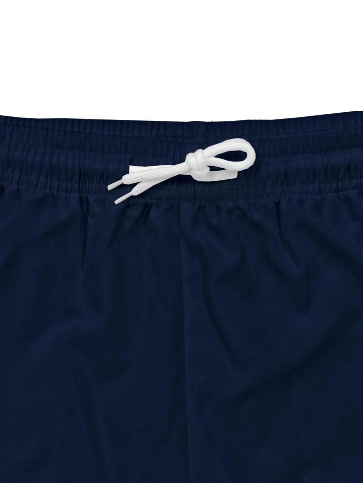 Pantaloni scurți SHEIN, albastru