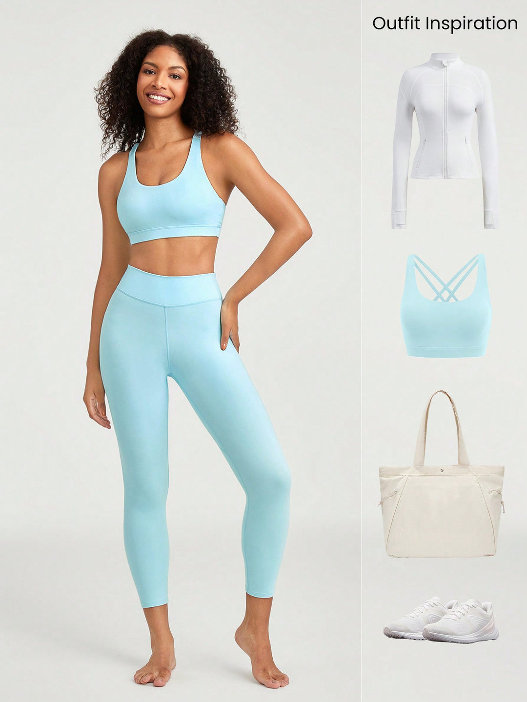 Colanți sport SHEIN, albastru