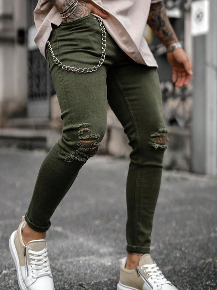 Jeans SHEIN, kaki