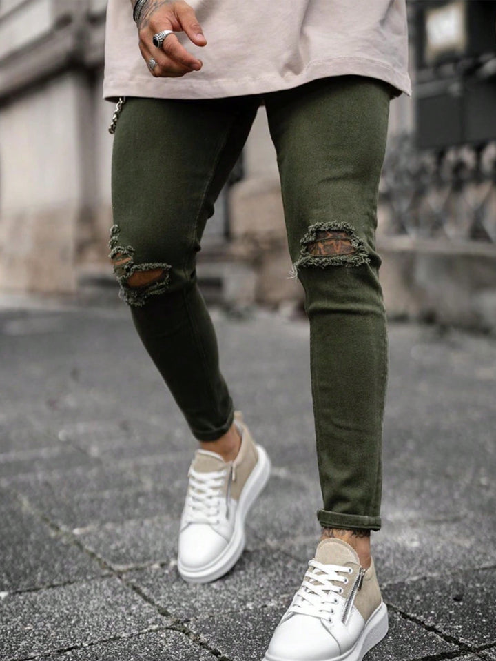Jeans SHEIN, kaki