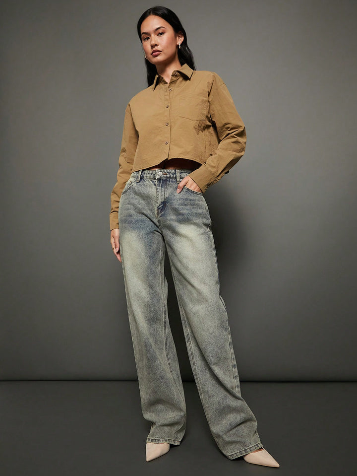 Jeans SHEIN, albastru