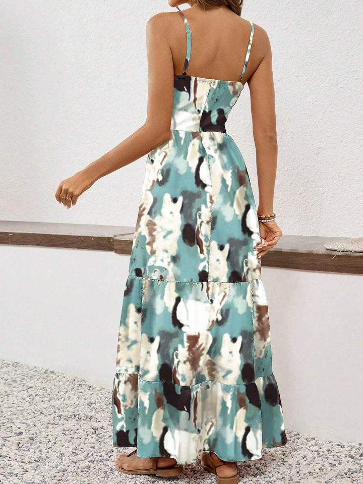 Rochie maxi SHEIN, mix culori