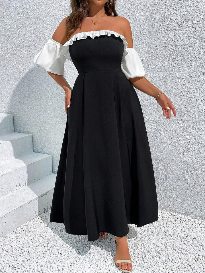 Rochie maxi SHEIN, negru
