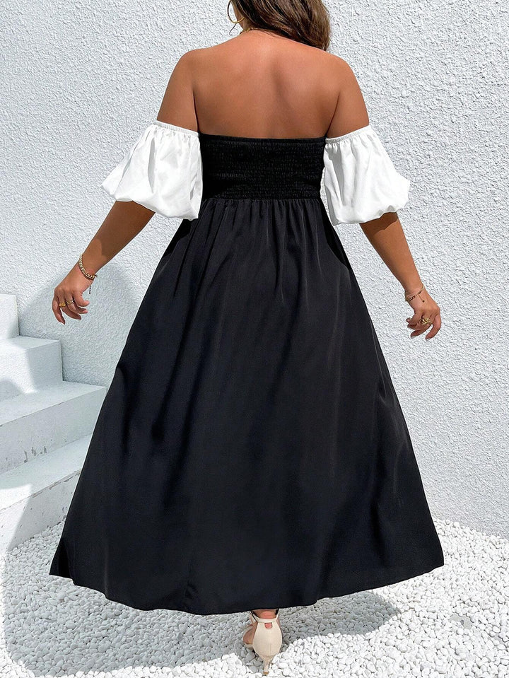 Rochie maxi SHEIN, negru