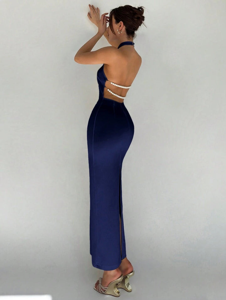 Rochie maxi SHEIN, albastru