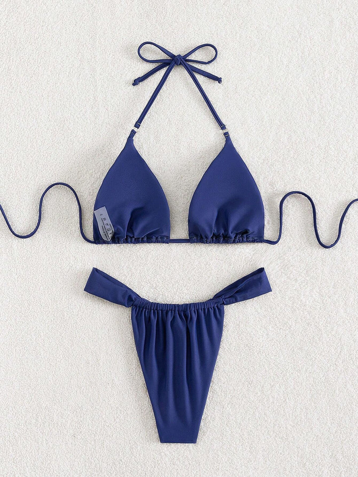 Costum de baie SHEIN, albastru