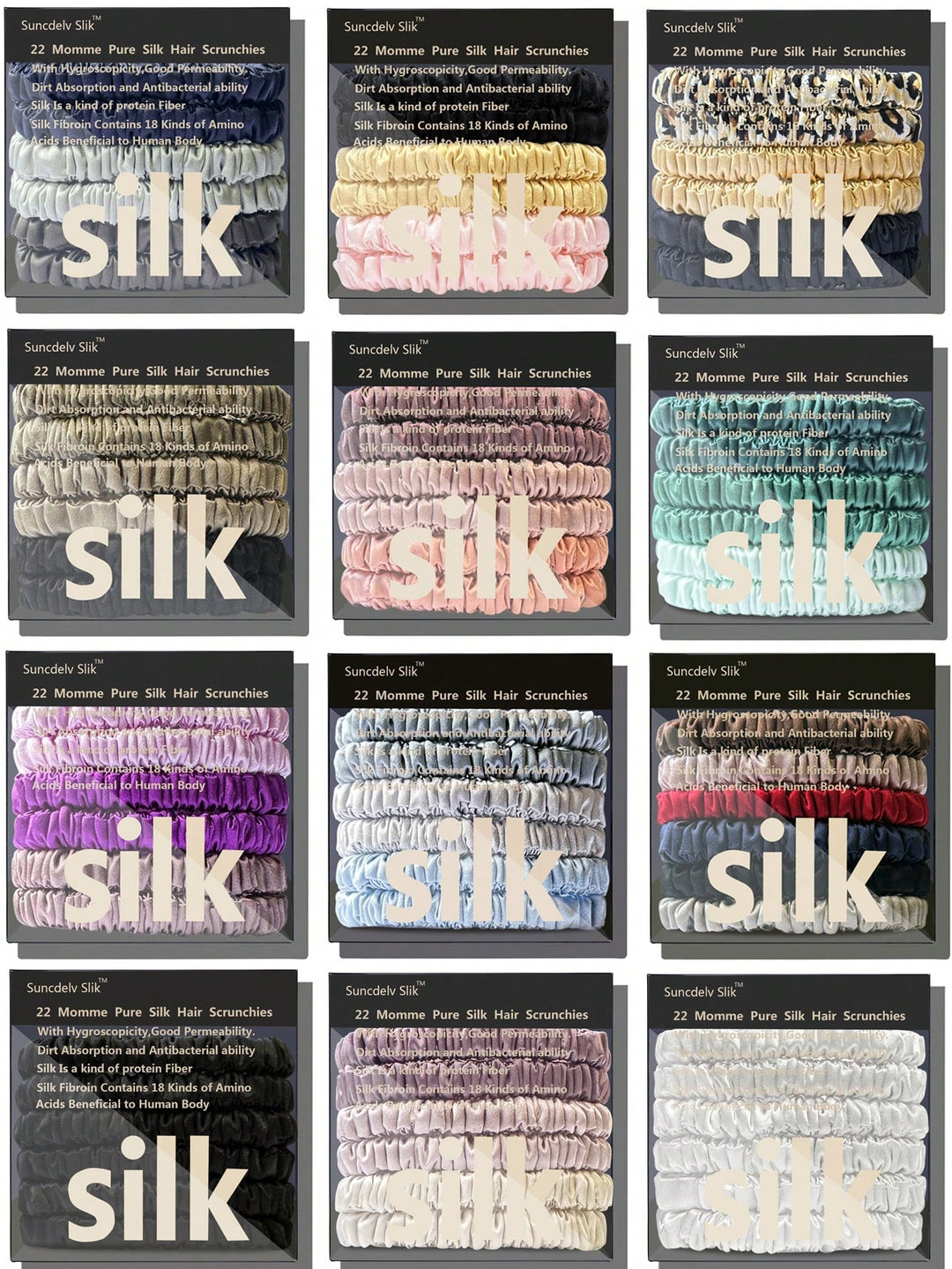 Elastic de păr SHEIN, mix culori