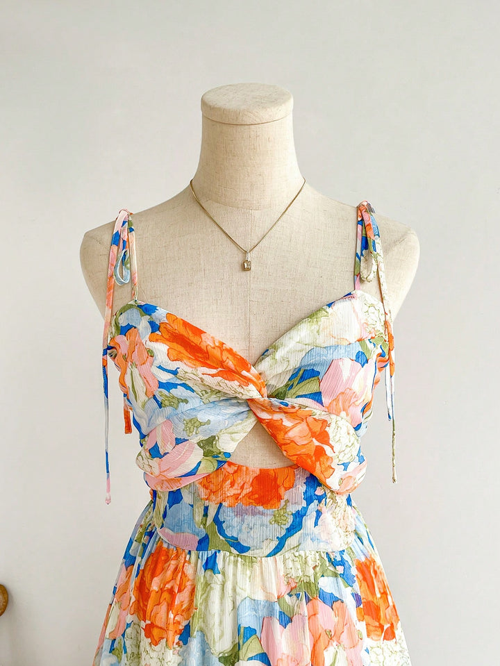 Rochie midi SHEIN, mix culori