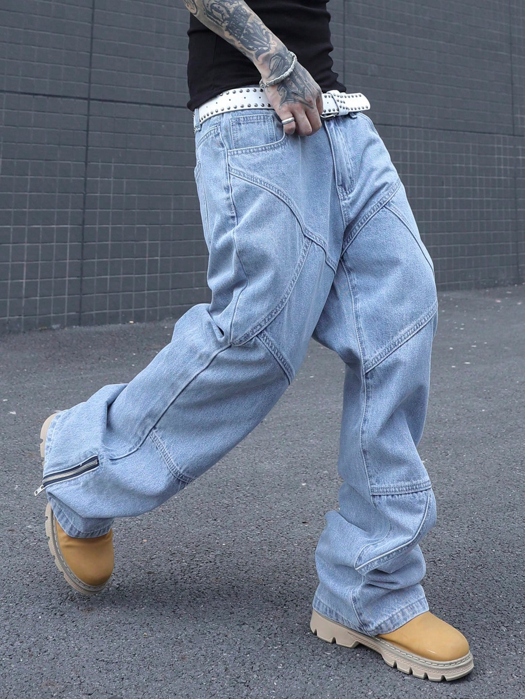 Jeans SHEIN, albastru