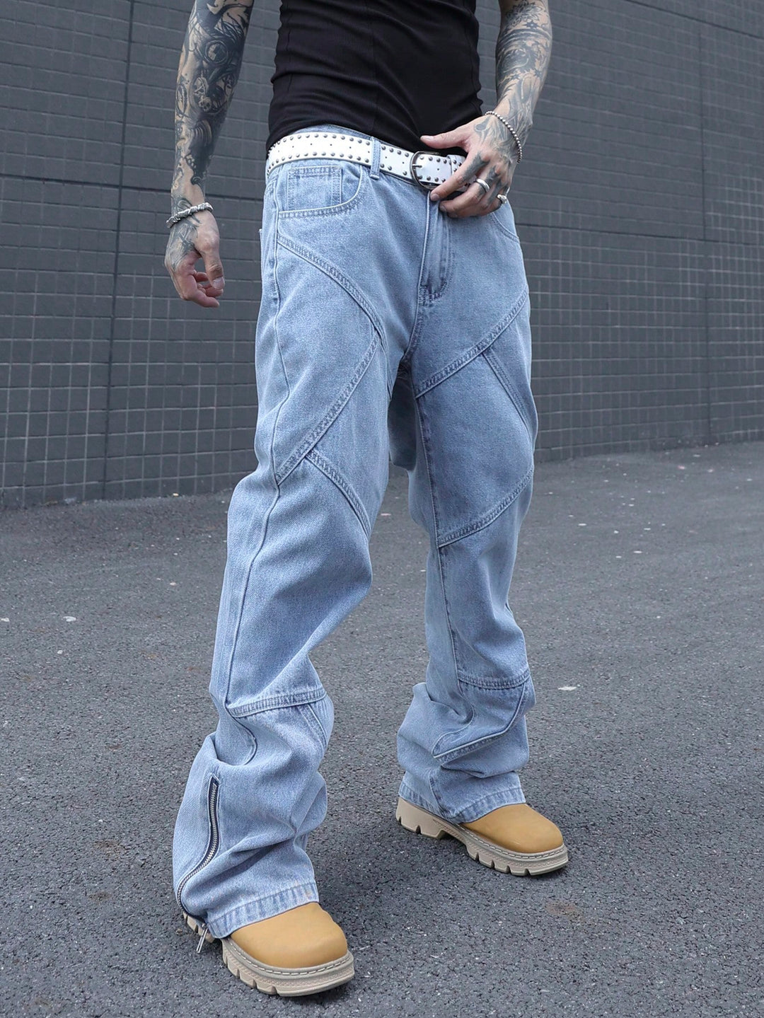 Jeans SHEIN, albastru
