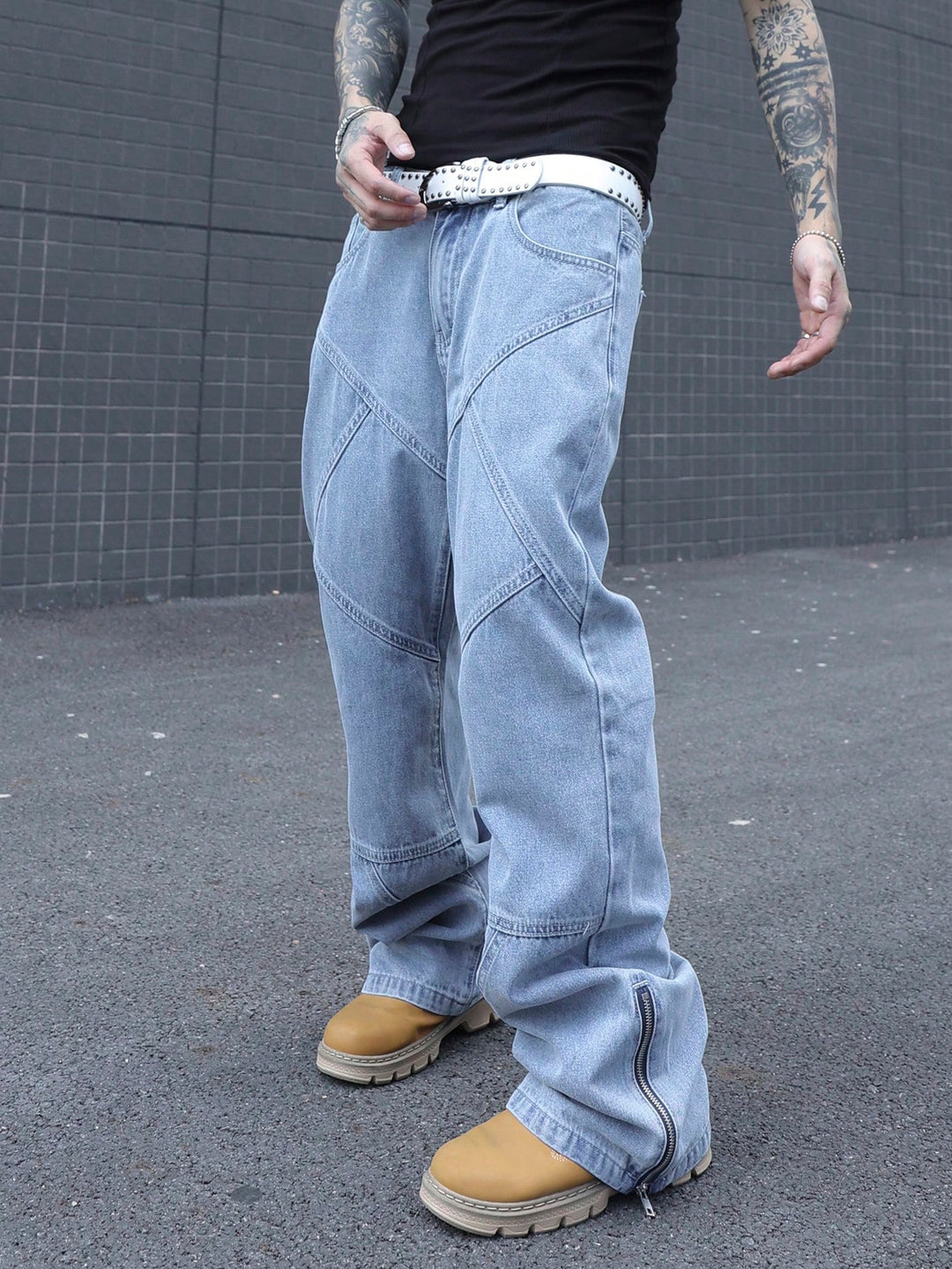 Jeans SHEIN, albastru