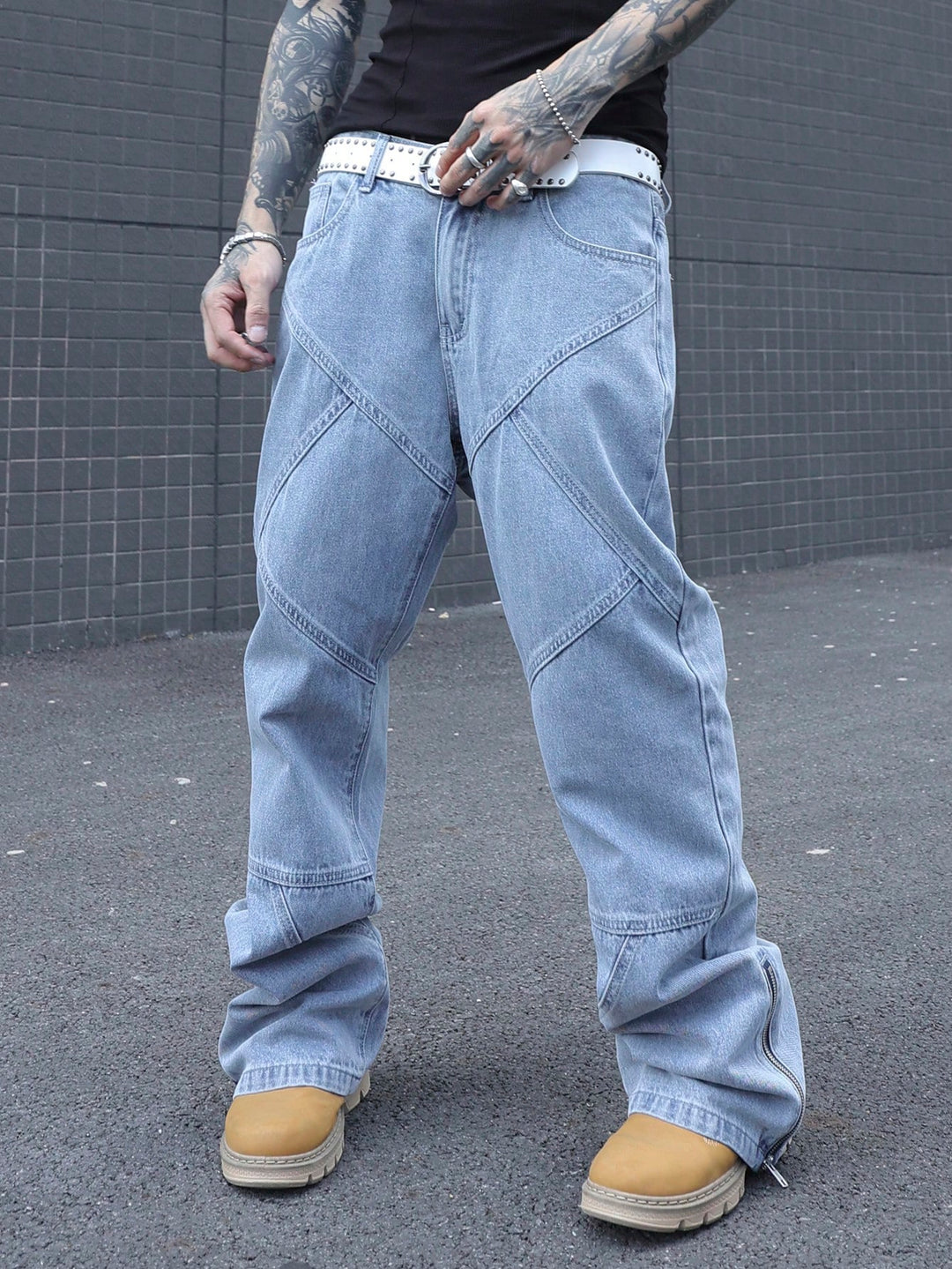 Jeans SHEIN, albastru