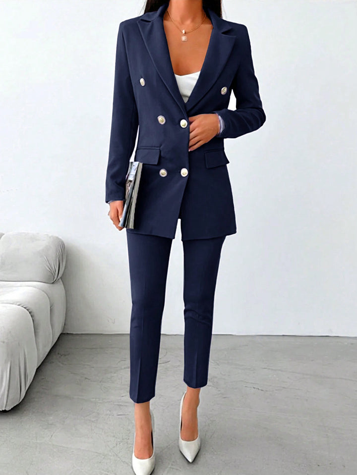 Costum SHEIN, albastru