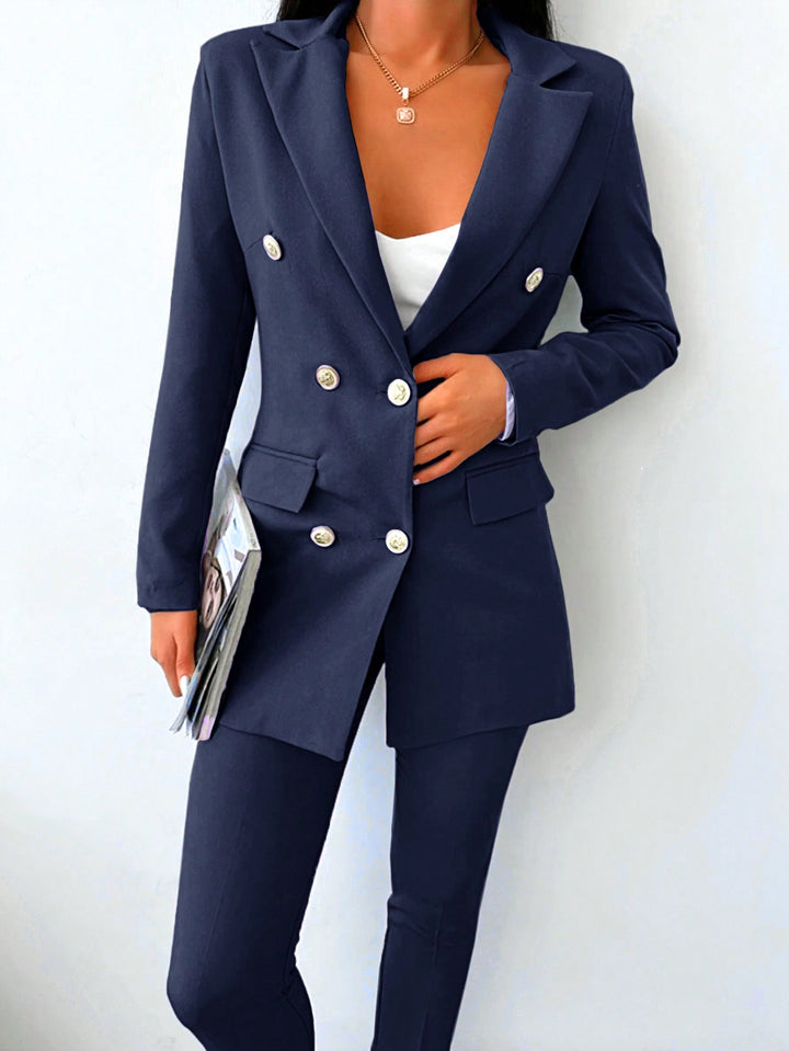 Costum SHEIN, albastru