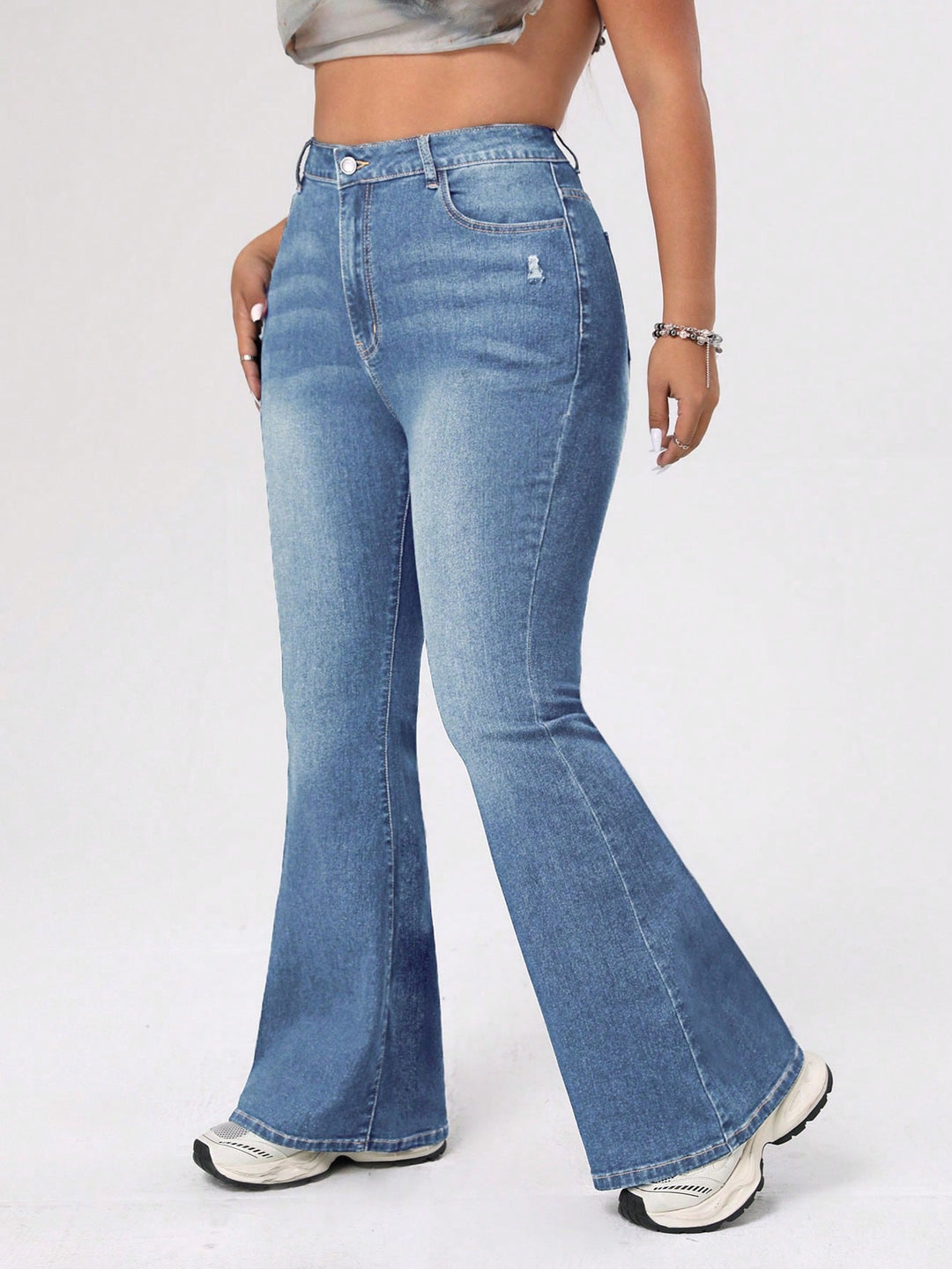 Jeans SHEIN, albastru