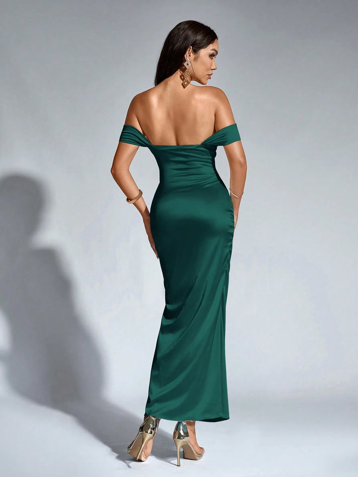 Rochie maxi SHEIN, verde