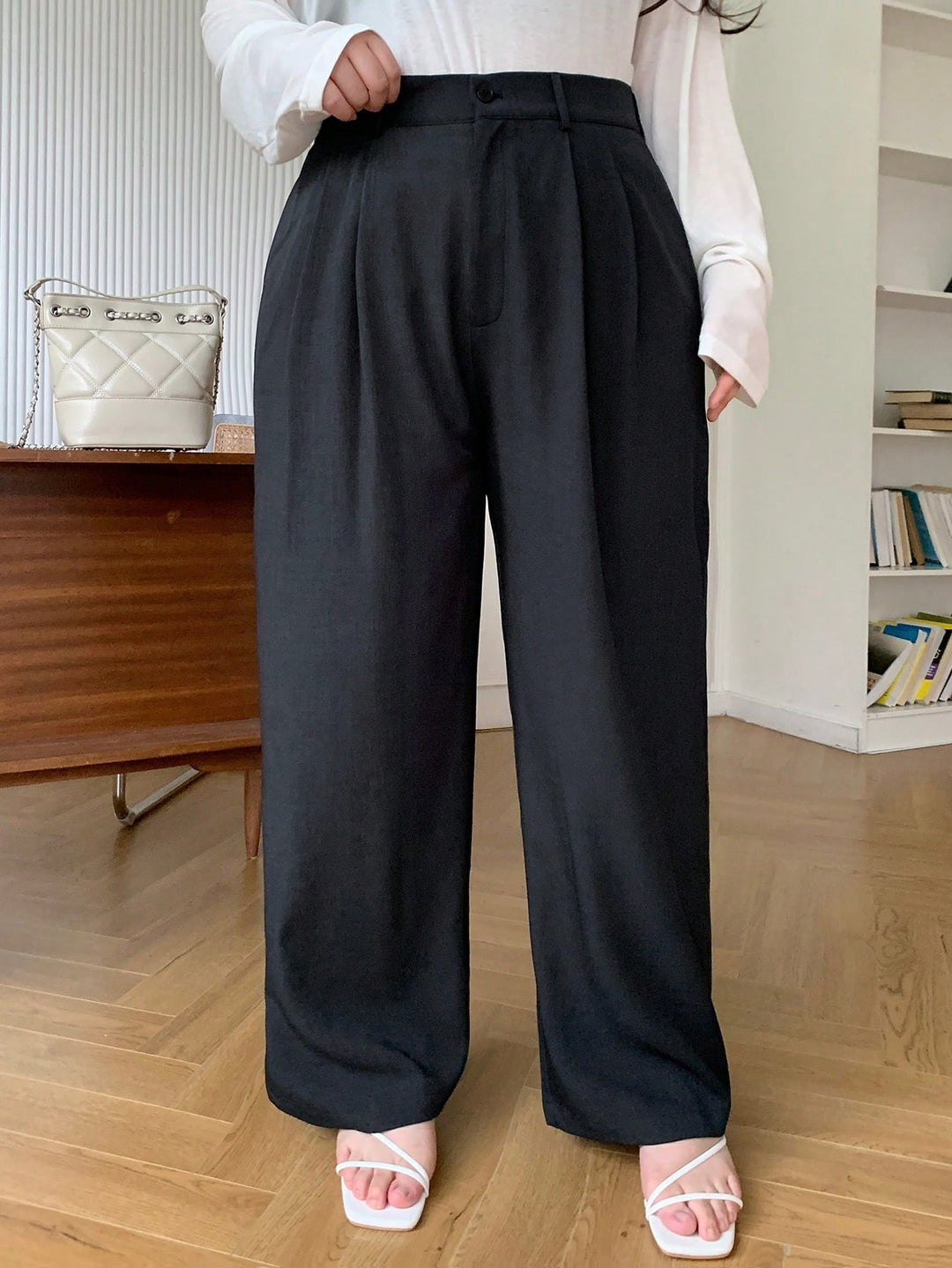 Pantaloni SHEIN, gri