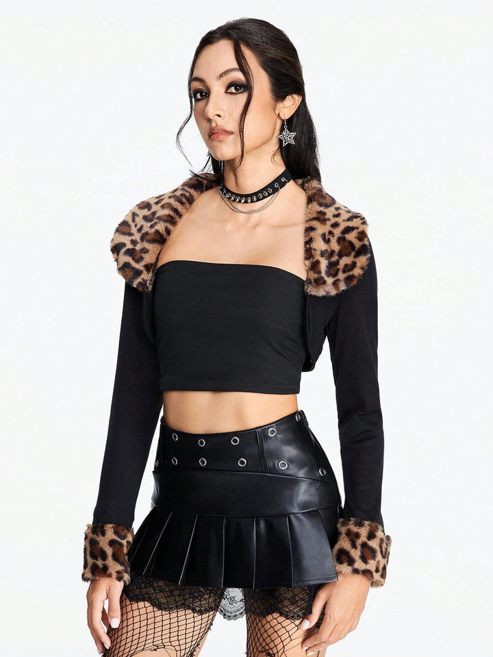 Top SHEIN, negru