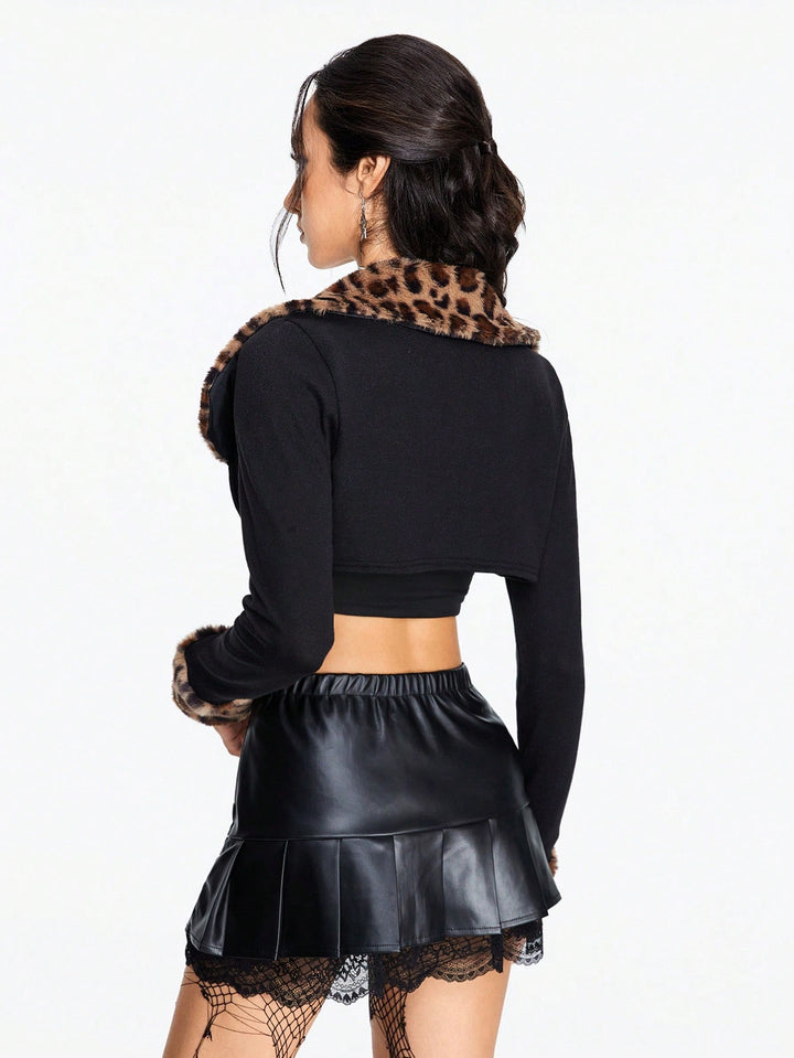 Top SHEIN, negru