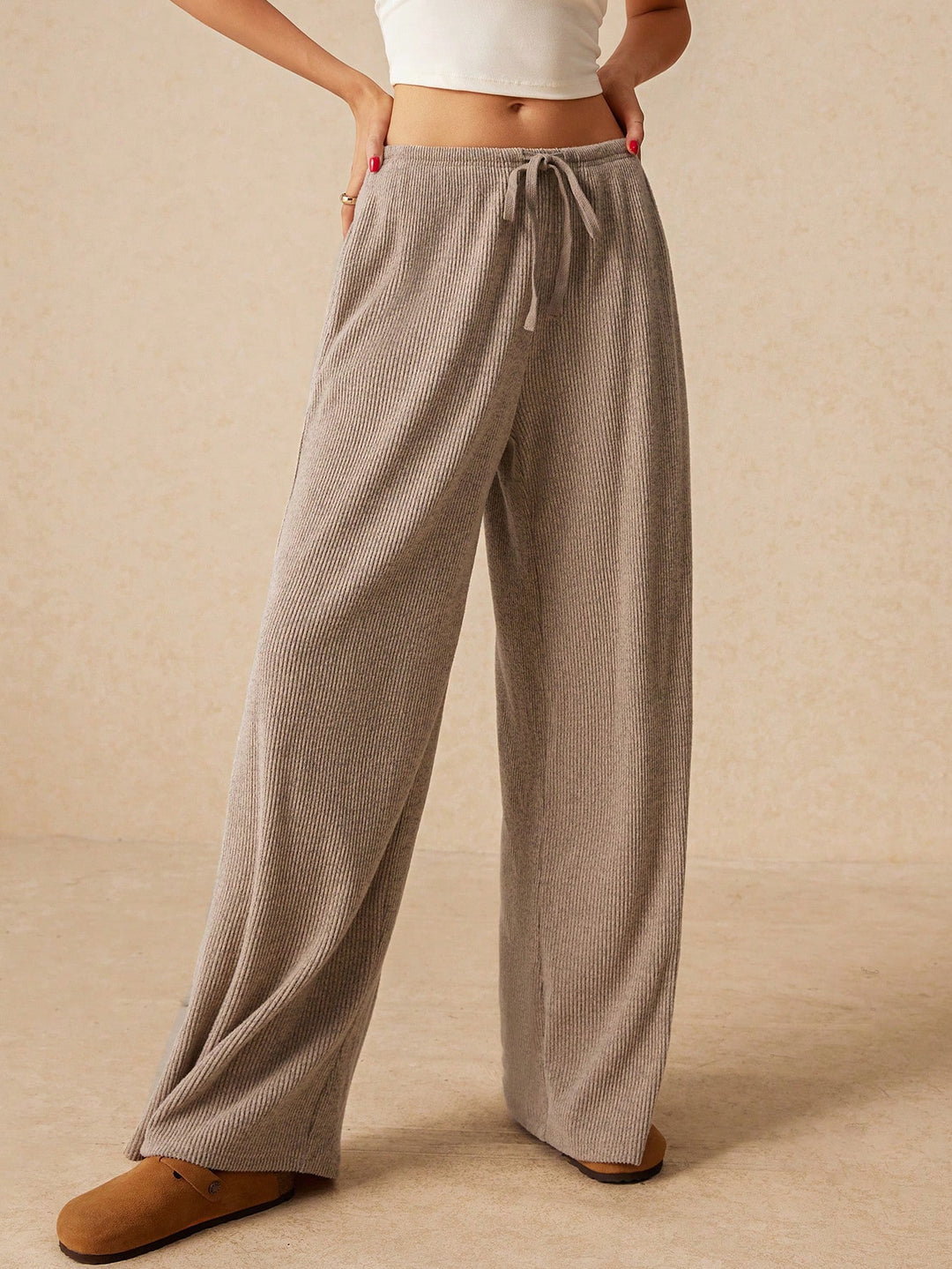 SHEIN nadrág, khaki
