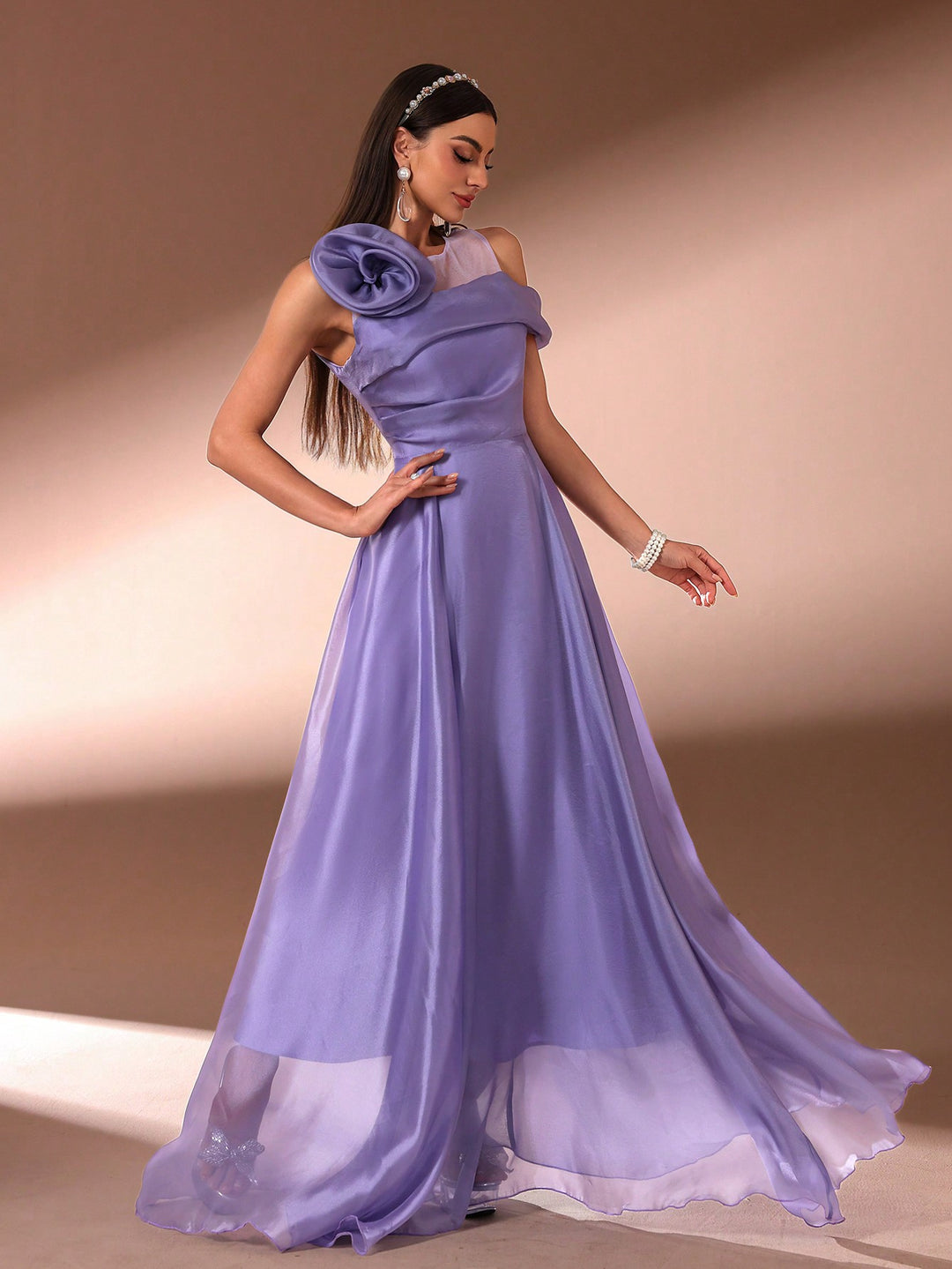 Rochie maxi SHEIN, mov
