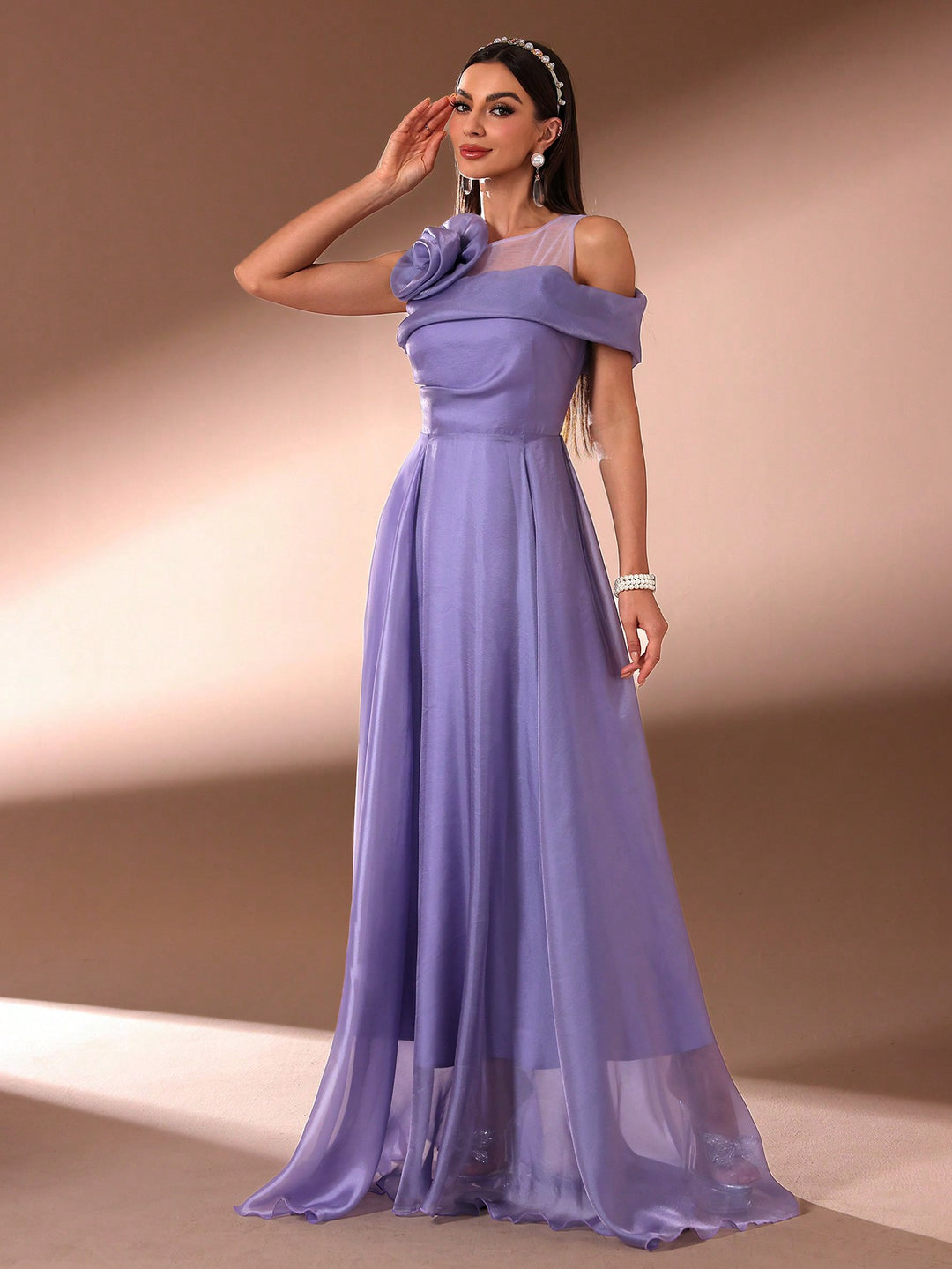 Rochie maxi SHEIN, mov