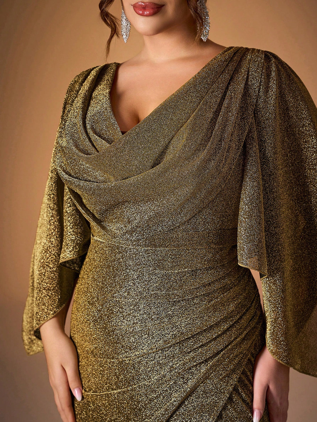 Rochie SHEIN, auriu