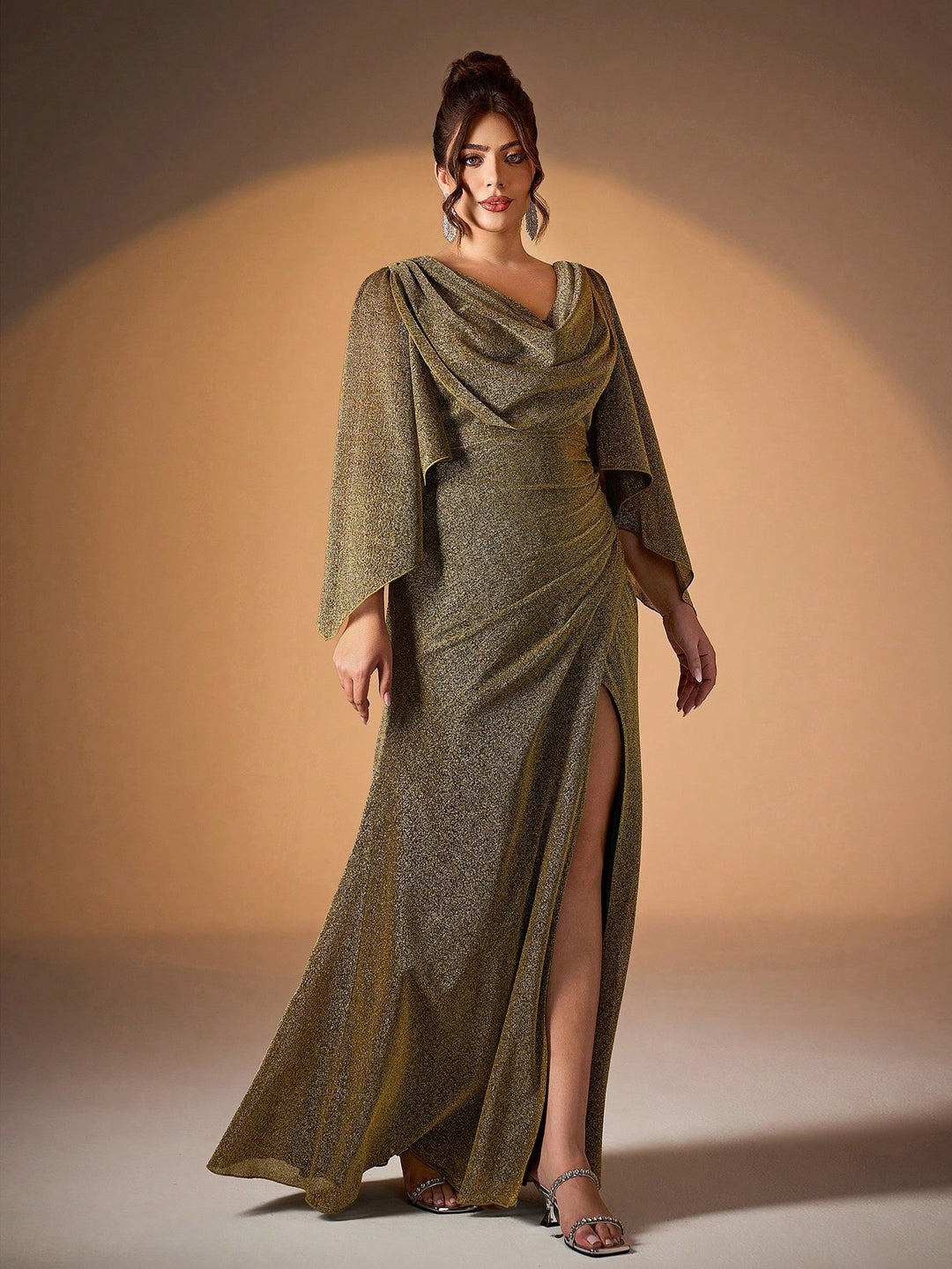 Rochie SHEIN, auriu