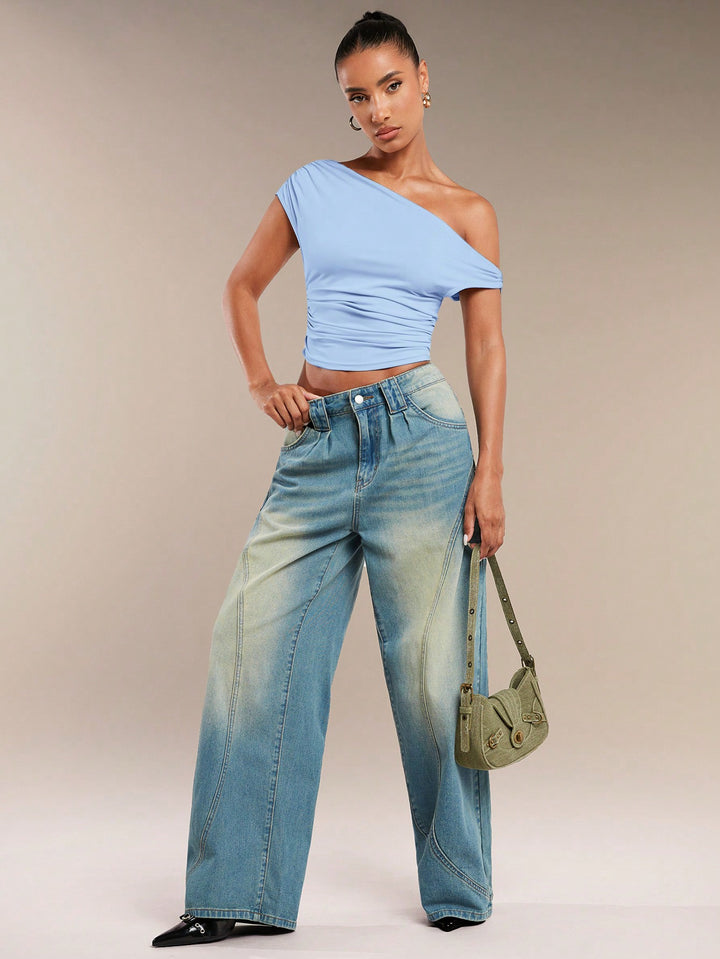 Top SHEIN, albastru