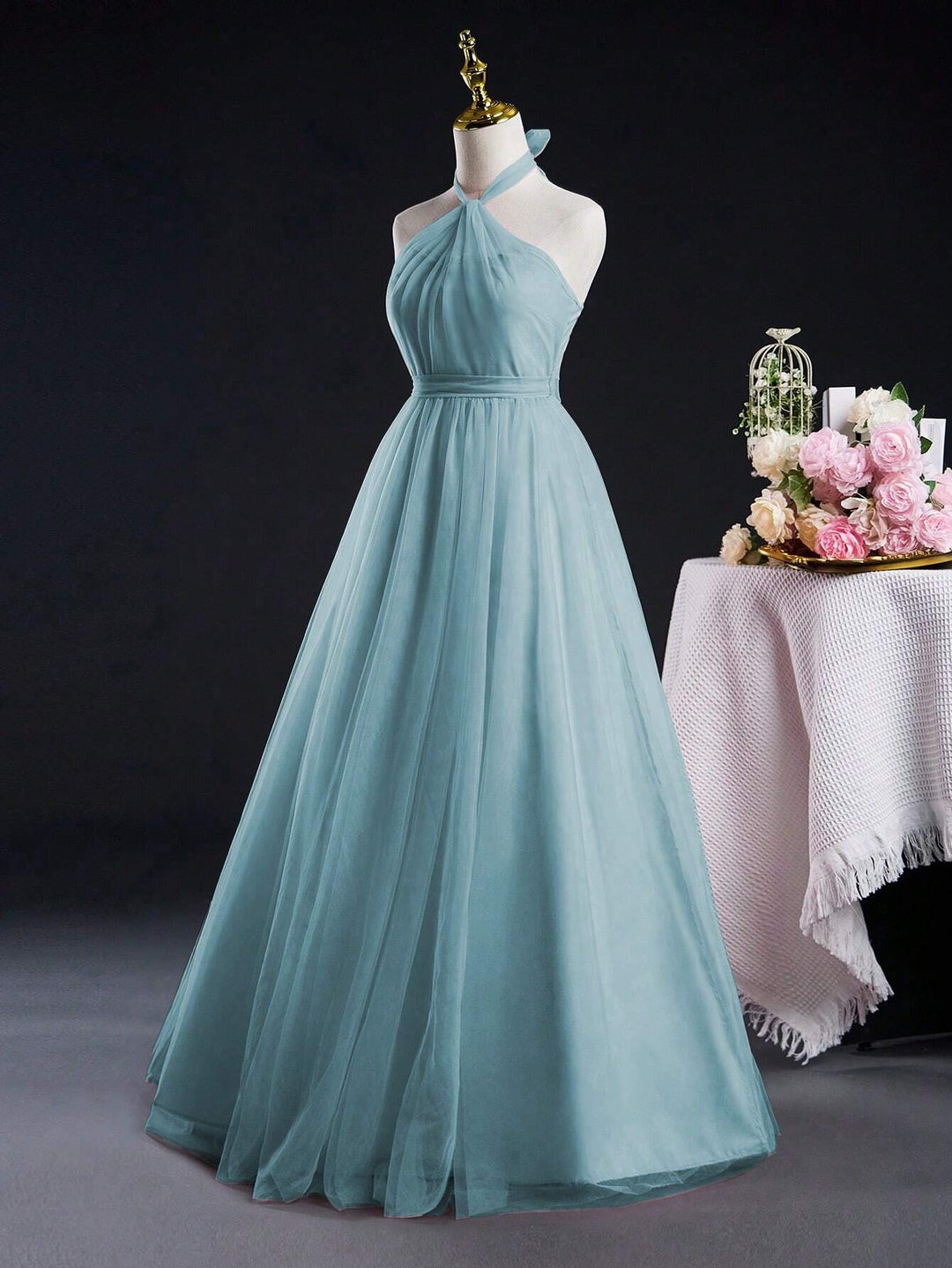 SHEIN Maxi Dress, Blue
