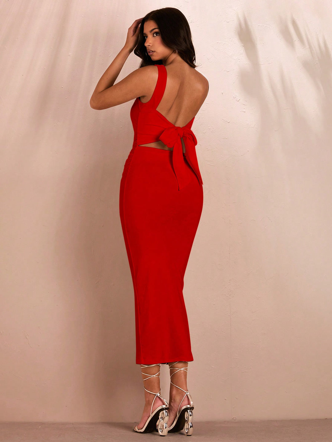 Rochie maxi SHEIN, roșu